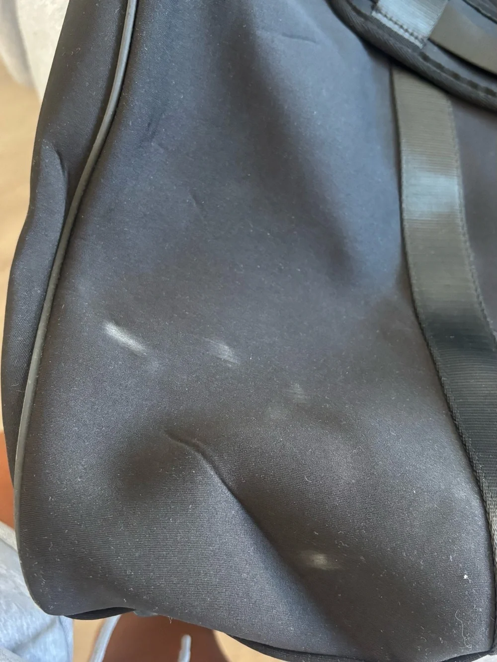 ALO Large Black Traverse Duffel Bag